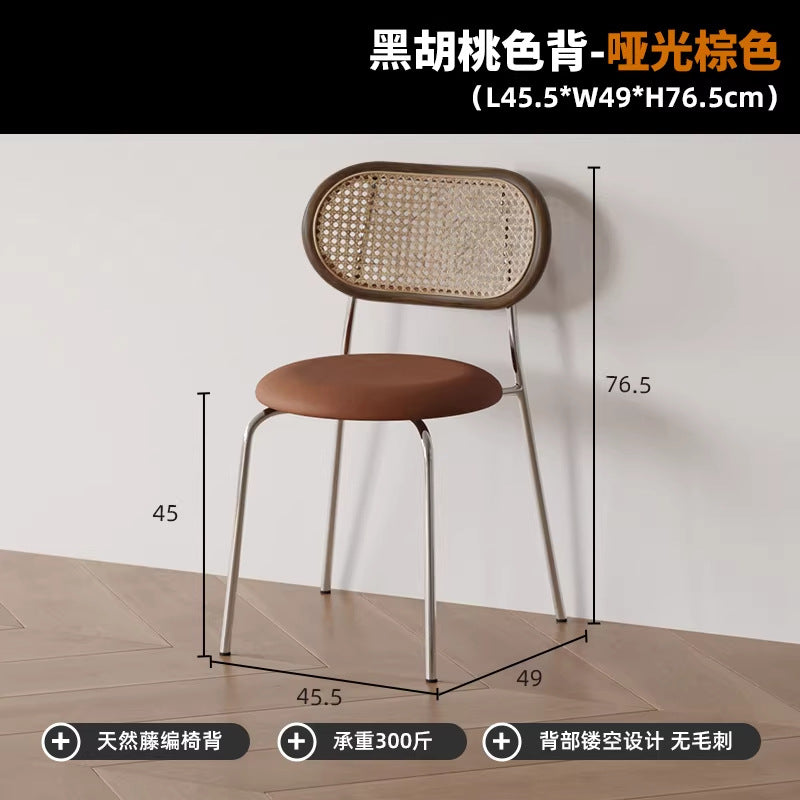 Used solid wood dining chair classy design living room dining table backrest for home foot pad retro popular big c chair dining chair