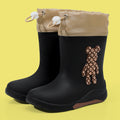 2024 new children's bear rain boots, unisex kids' rain boots, non-slip waterproof baby cartoon student water shoes wholesale
