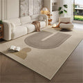 Cream style living room carpet accessible luxuryclassy sofa coffee table blanket for home non-slip carpet foot pad bedroom bedside blanket