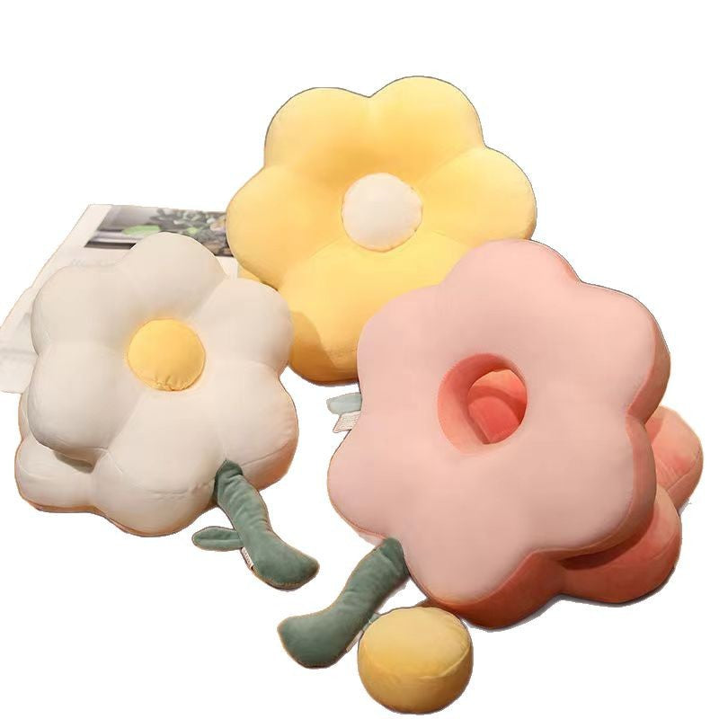Nap pillow office nap primary school student nap pillow classroom desk nap pillow sleeping pillow cushion flower