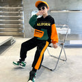 Children's clothing boys spring & fall clothing western style suitnew arrivewangwang western style boy spring handsome youthsweatshirt trendy
