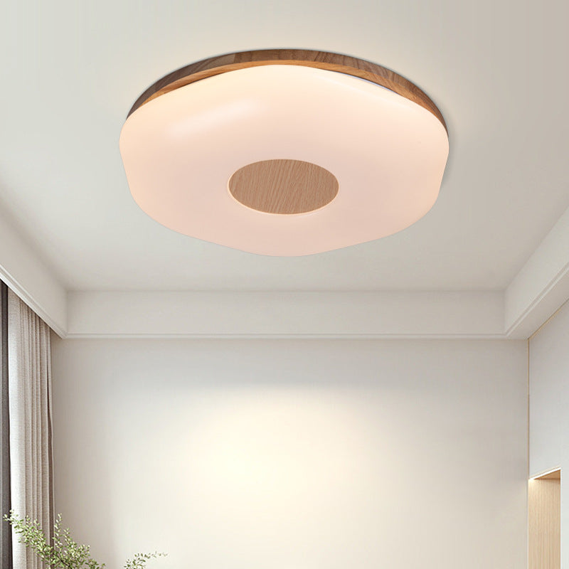 Zhongshan Cream Wind Bedroom Ceiling Light 2025 New Simple Modern LED Romantic Master Bedroom Light Eye Protection Walkway Light
