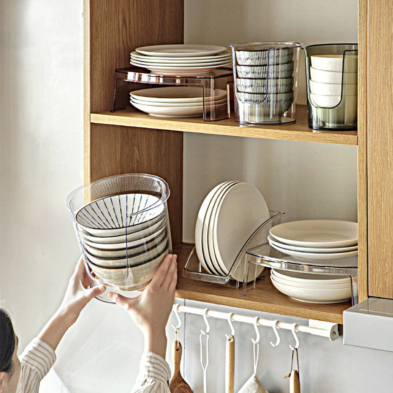 Dish Storage Rack Kitchen Dish Storage Box Cabinet Built-in Cutlery Dish Rack Small Dish Rack