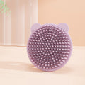 Baby shampoo brush silicone comb - gentle cleansing for newborns & infants - essential bathing & hair washing tool