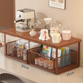 Desktop storage rack cup holder cup storage handy gadget drawer dining table side counter snack multi-layer tea bag tea cup