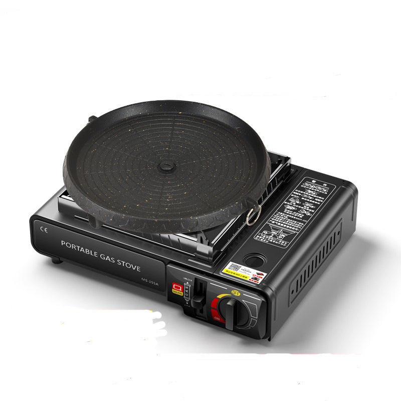 Gas stove cassette stove outdoor for home portable gas stove cooking bbq grill camping grill gas stove camping