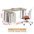 Shengli employee desk and chair combination computer desk and chair casual modern staff desk workstation card slot