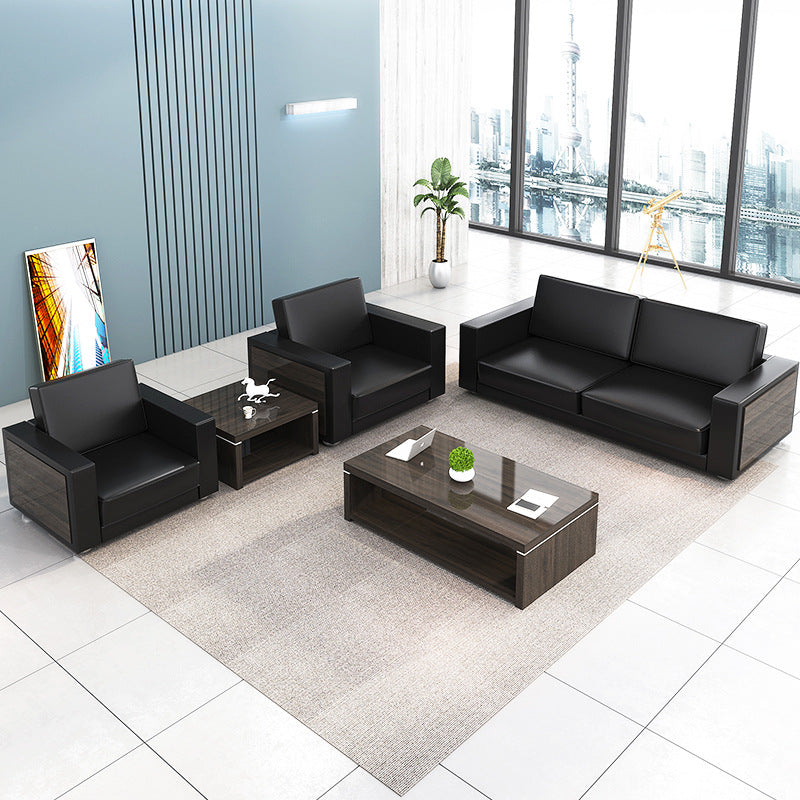 Saint li office sofa reception area simple sofa office sofa coffee table combination