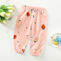 Kids' mosquito-proof pants: summer baby bloomers, toddler & child long pants, breathable air conditioning pants for boys & girls