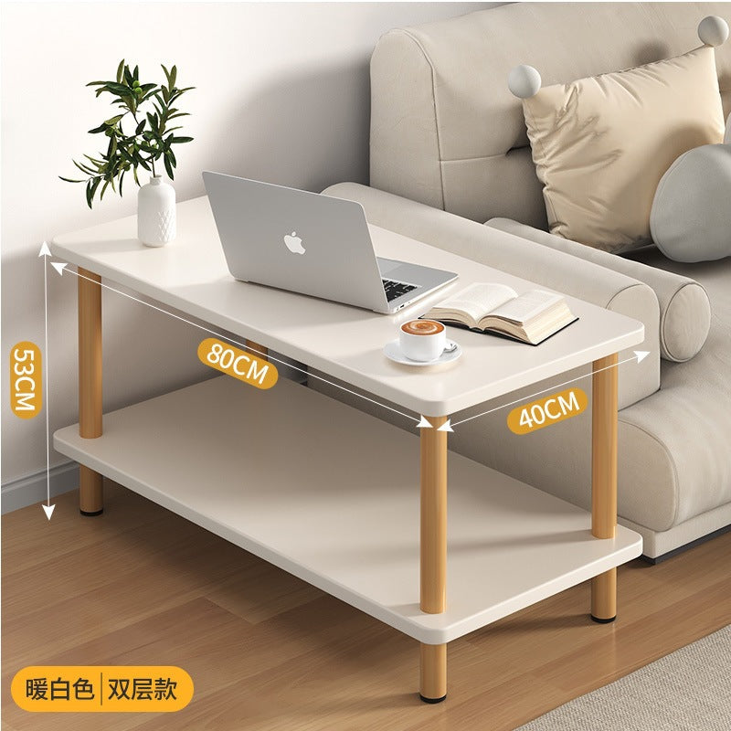 Sofa center small coffee table office side cabinet side table accessible luxury rectangular side table tea table square table table