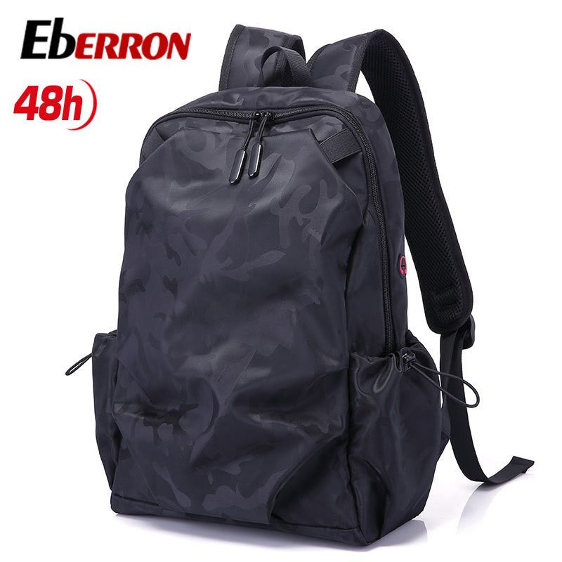 New backpack, leisure bag, travel bag, computer bag, business bag, commuter bag, fashion schoolbag, men's and women's simple backpack.