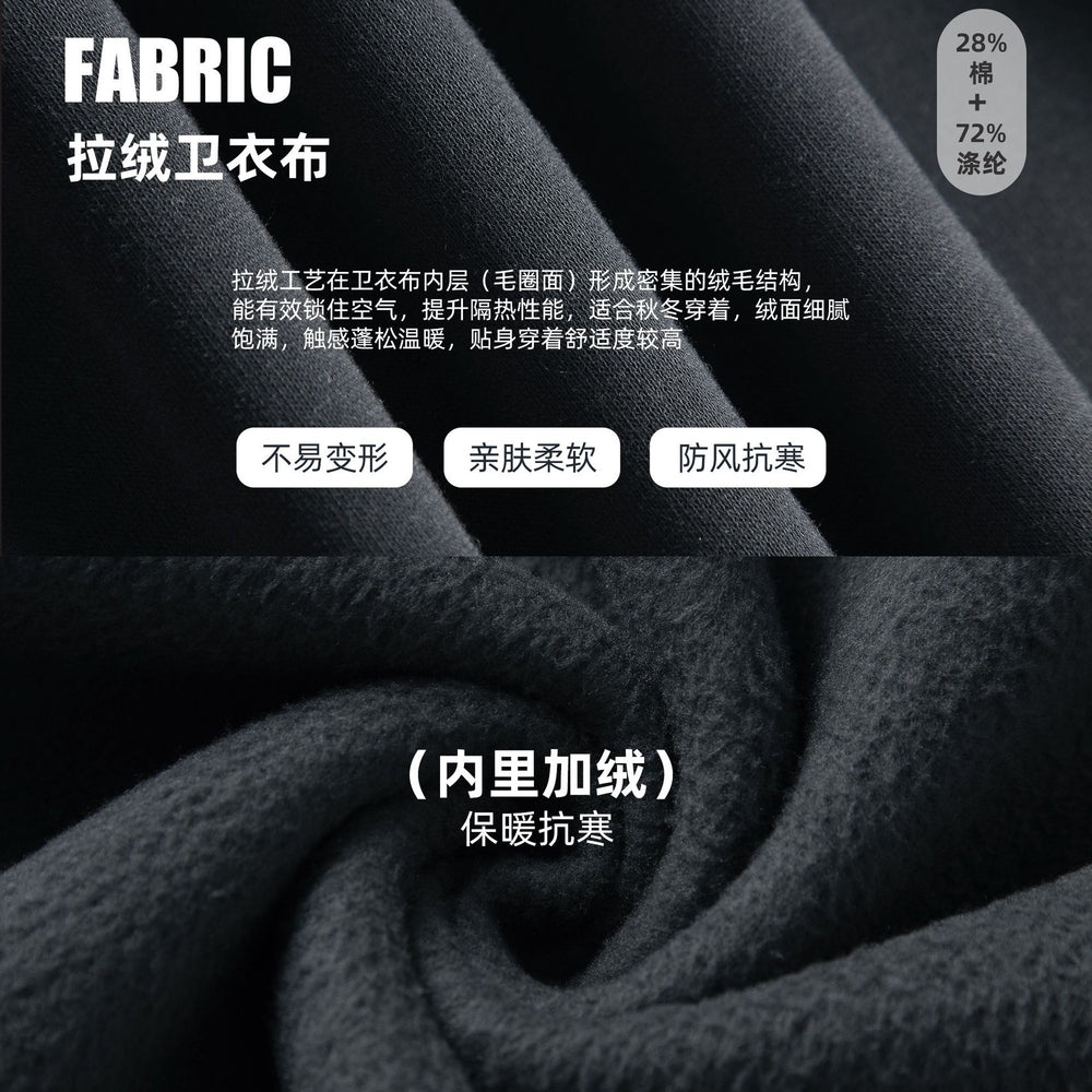 Fall and winternew arrival half-zipfleece-linedthickened stand collarsweatshirt women's casuallooseeasiest for matchheattechtopsd25154