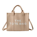 Women's shoulder bag 2025 new style minimalist casual large capacity handbag crossbody bag cross-border letter print tote bag