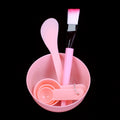 Beauty tools film adjustment bowl scale measuring chain spoon 5g15g facial mask brush stick soft mask powder spoon facial mask bowl wholesale