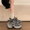 Height-increasing, lightweight, and versatile white sneakers for women. new for spring/autumn 2026, these chunky platform sneakers are perfect for casual wear and sports
