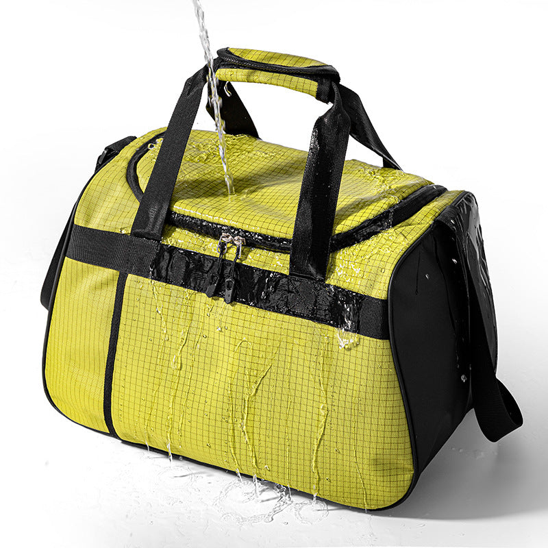 New yoga fitness bag travel bag storage duffel bag large capacity short business trip boarding shoulder bag wholesale