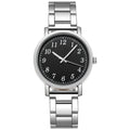 Factory direct women's stainless steel band men's watch women's watch quartz watch men's couple watches gift set business watches