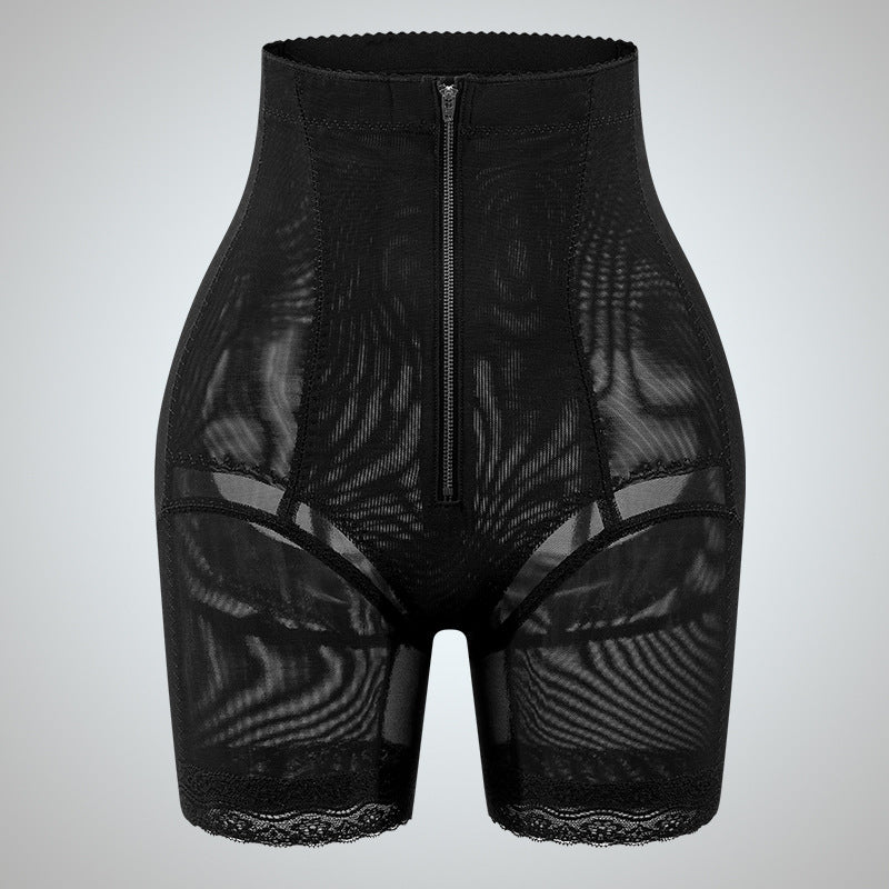 High waist hip lifting and abdominal tightening pants for women postpartum shaping waist shaping pants seamless thin pressure shaping pants