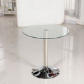 Tempered glass round table minimalist coffee table balcony lounge negotiation table small apartment coffee table discussion table and chairs free shipping