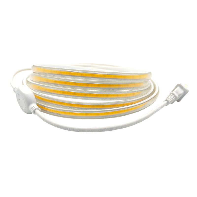 220Vcob high pressure light strip COB glue, indoor, ceiling, restaurant, outdoor outdoor engineering waterproof and super bright