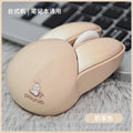 Mothanshou m6 bluetooth dual-mode wireless mouse, 2.4g silent rabbit office laptop mini mouse