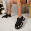 spring/autumn new arrival: thick-soled loafers for cross-border e-commerce. plus sizes available. price difference: $0.67. wholesale options available. dropshipping to  and