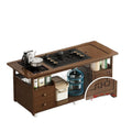 Movable tea table balcony new arrival coffee table living room tea table small for home tea table all-in-one complete set of tea cabinets