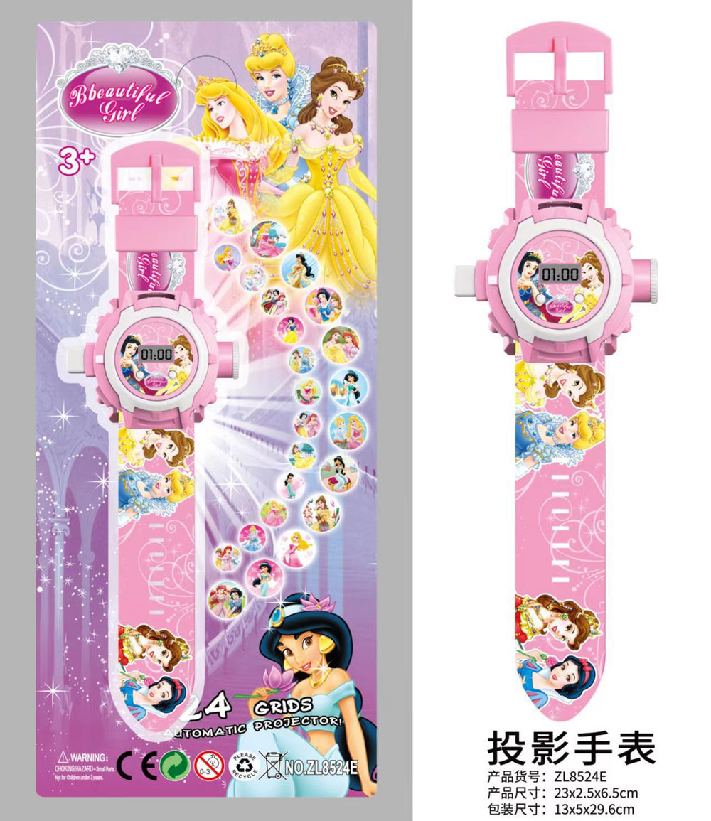 Kids' cartoon electronic watch - educational projection, time-telling toy watch - direct from the source manufacturer, dropshipping available