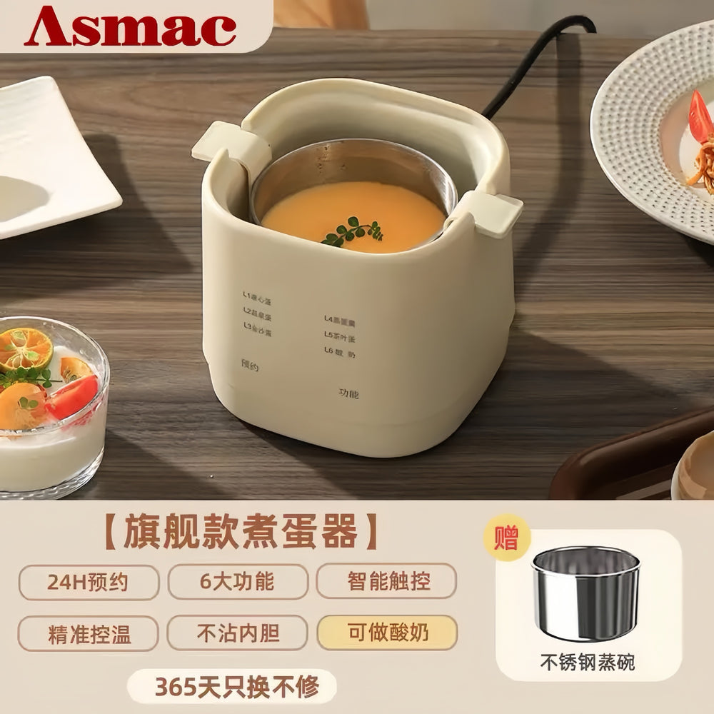 German egg cooker 2025 new automatic power-off home small cross-border multifunctional dormitory smart steamer