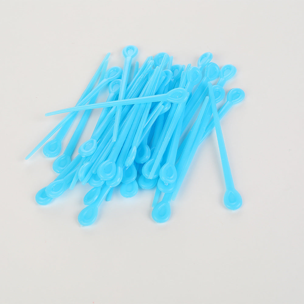 Cross-border light tube hair curl pins, fishing net ironing pins OPP packaging 90 pcs in a bag, disc hair cutting and hairdressing tools