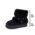 thick sole snow boots for women winternew arrivalfashionexportplus size round toe flats slip-on heattech cotton shoes