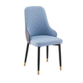 Restaurant & hotel leather upholstered chairs - nordic dining chairs, wholesale from manufacturer, minimalist casual backrest stools, large v-shaped chairs