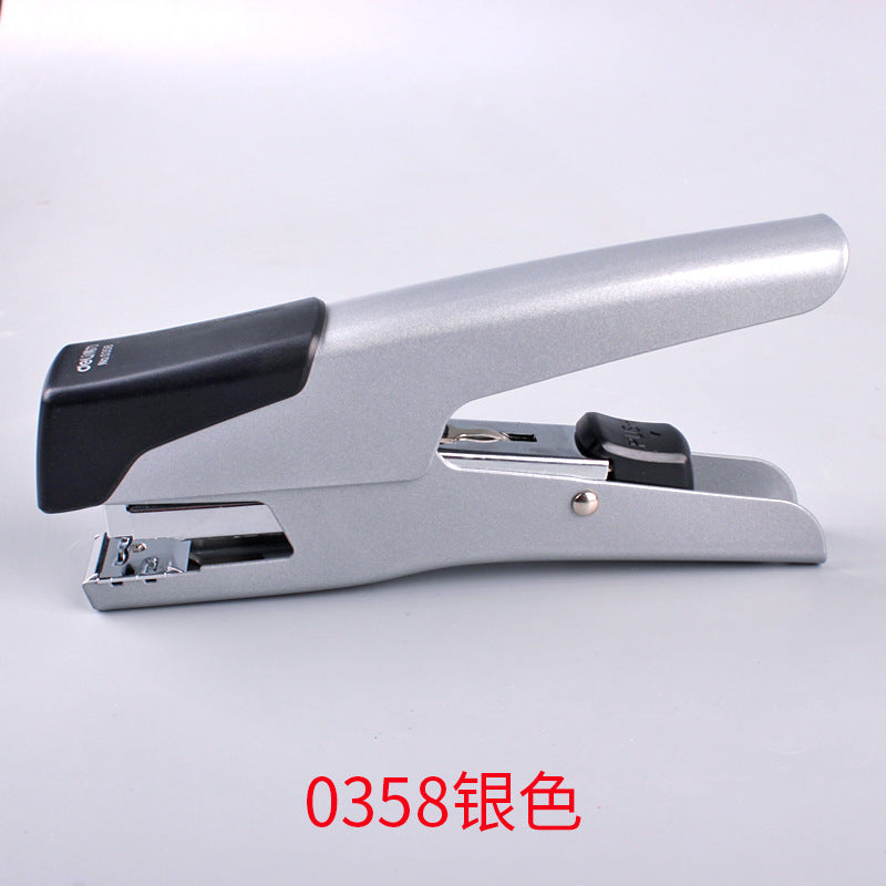 Deli 0358 Hand-held labor-saving stapler Student household stapler Universal No. 12 nail labor-saving type