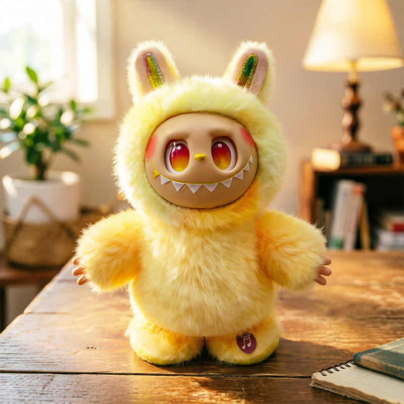 The soft fufulabubu electric stuffed doll can learn to speak and dance, giving the baby full healing companionship