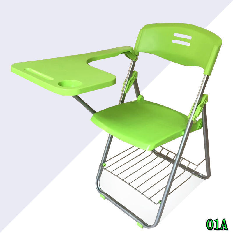 Class increase with writing board training chair folding conference chair student table chair institution teaching writing integrated chair