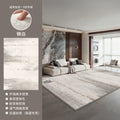 Modern minimalist luxury rug for living room - new italian style, thickened, home use, simple design, waterproof and stain-resistant floor mat