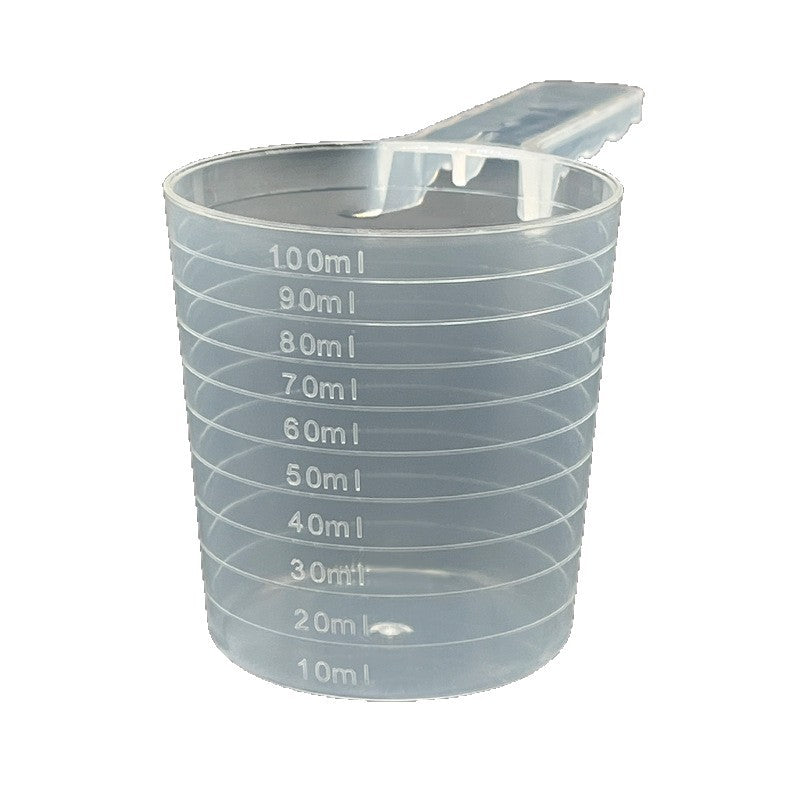 Plastic measuring spoon 100ml measuring cup facial mask spoon feed fertilizer pesticide laundry detergent explosive salt water 100g