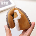 Vancahao baby winter birkenstock shoes new arrivalk-stylegirlheattech cotton shoes big kids furry shoes