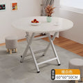 Simple foldable small square dining table for home study rental house dormitory small apartment portable dining table casual