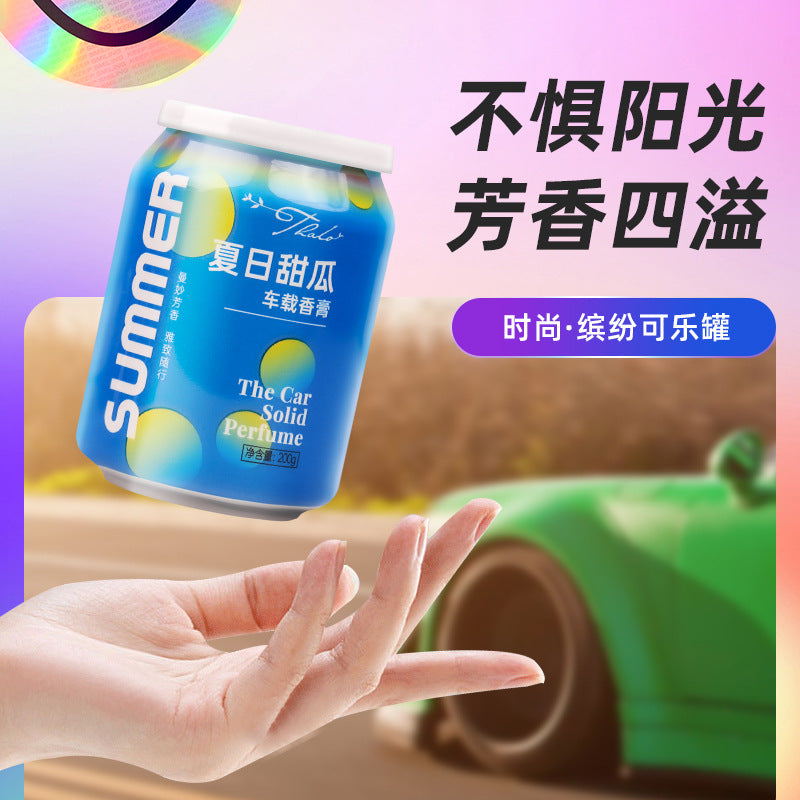 Car ornaments car solid balm car perfume fireless aromatherapy indoor long-lasting fragrance air freshener