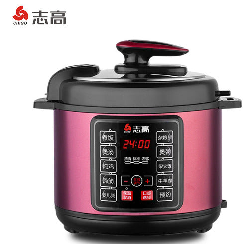 Strictly selected Zhigao electric pressure cooker household automatic intelligent pressure regulating pressure cooker multi-function large-capacity timing appointment