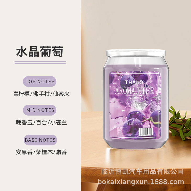 Cologne car aromatherapy balm car perfume ornaments car long-lasting light fragrance men's solid fragrance odor inside the car