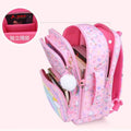 New girls' backpacks for grades 1-3-6: princess style, lightweight design, rainbow schoolbags for elementary students - wholesale