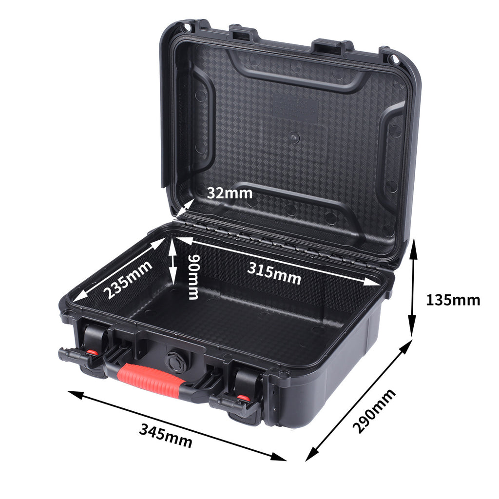 Safety box Toolbox Instrument box Outer box Plastic suitcase Storage packaging Protective box High-end equipment storage box