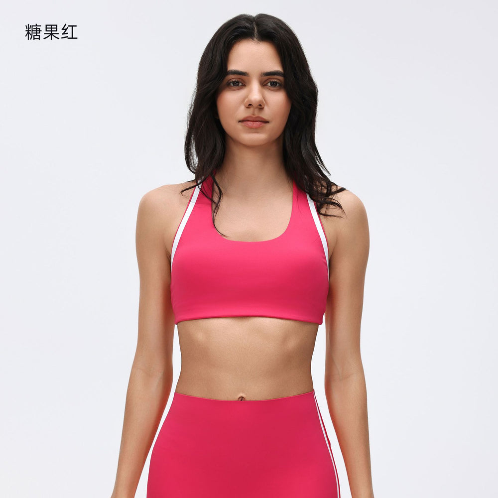 Women's high-impact sports bra - uplift, support, and anti-sagging bra for running, fitness, yoga, and back support - d26038