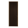 Paint-free solid cross-border aluminum wood door bedroom door entrance door hotel door wooden door swing single door solid wood composite light luxury