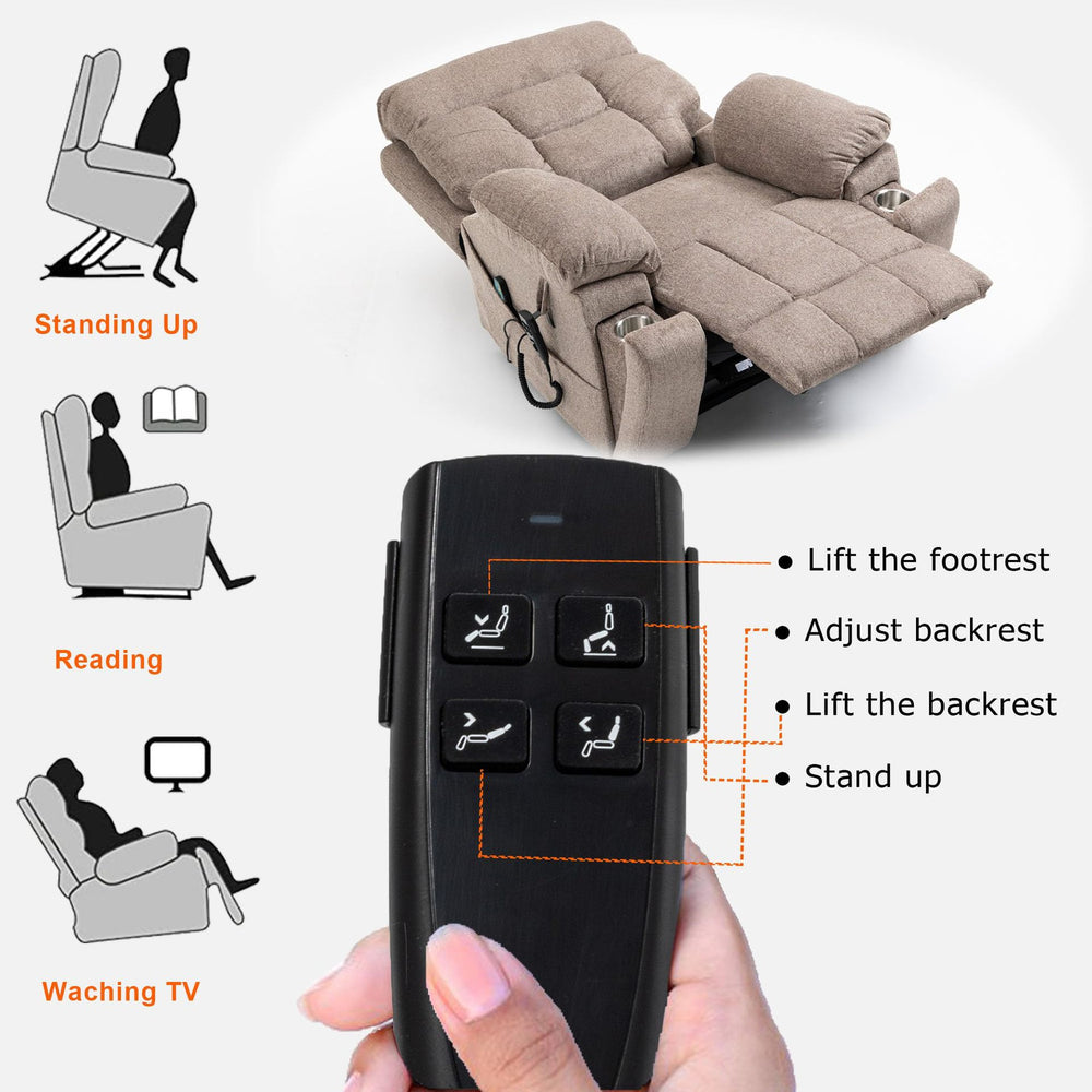 first-class space capsule single fabric sofa living room multi-functional casual lazy chair sit and lie rocking chair electric
