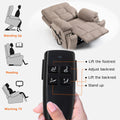 first-class space capsule single fabric sofa living room multi-functional casual lazy chair sit and lie rocking chair electric