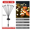 Solar outdoor lights for home courtyard internet celebrity small courtyard 2025 new style landscaping garden lawn firefly lights