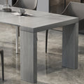 Customizable italian minimalist dining table from factory direct – extendable, detachable, light luxury, high-end, large dining table for multiple guests